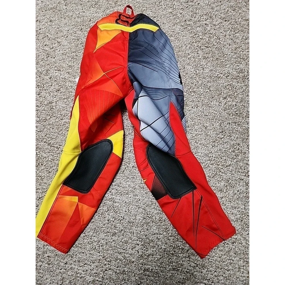 Fox Racing Youth 180 Radeon‎ Red Pants 8/24 EUC